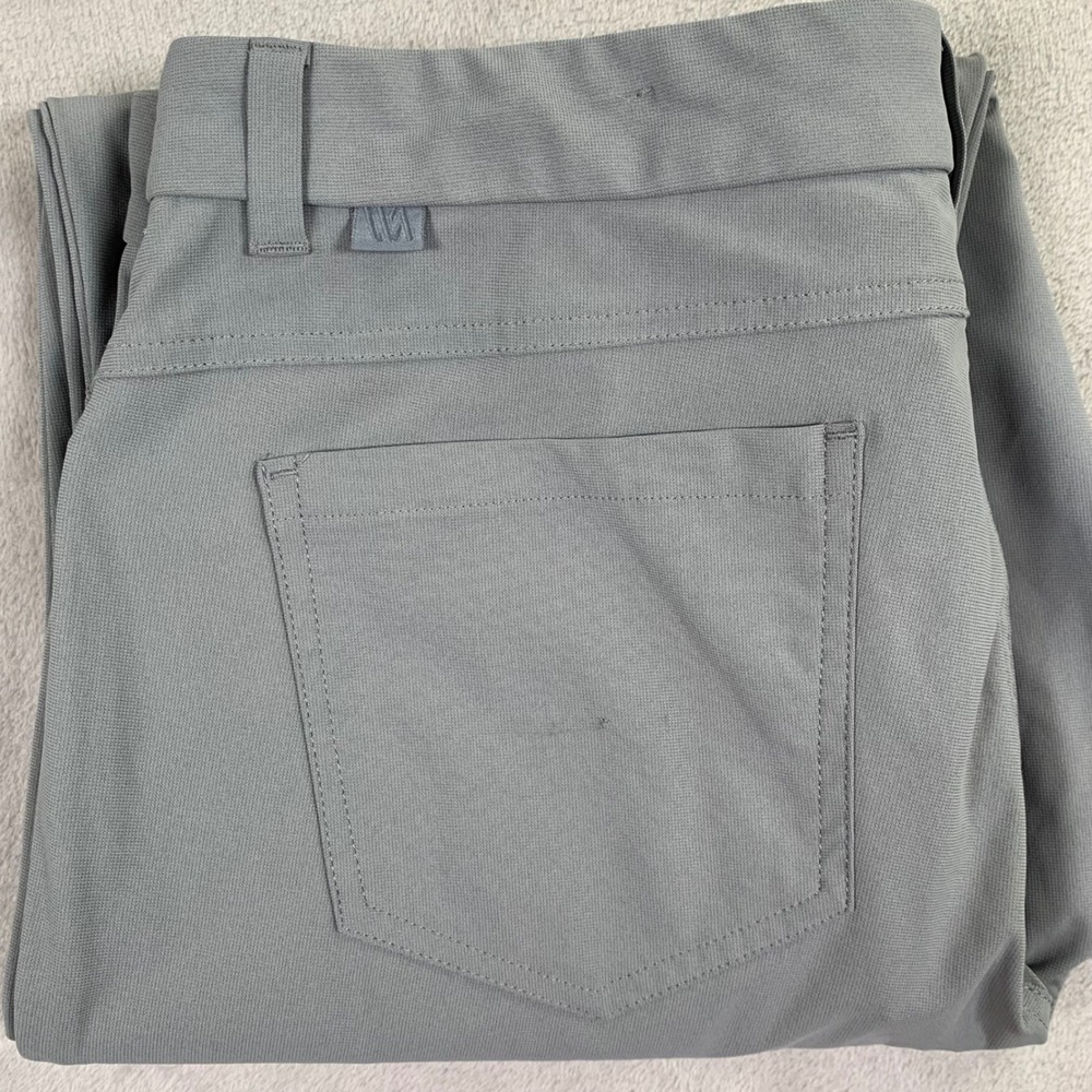 VRST Limitless 5-Pocket Slim Fit Pants Mens 34x30 Grey Technical Stretch Trouser